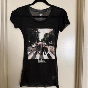 Beatles Abbey Road Black T Shirt